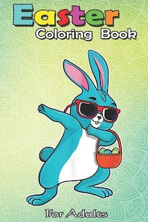 Front cover_Easter Coloring Book For Adults