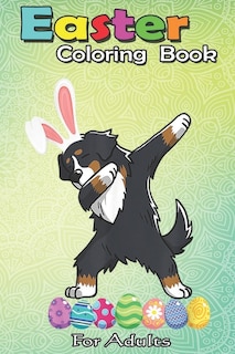 Front cover_Easter Coloring Book For Adults