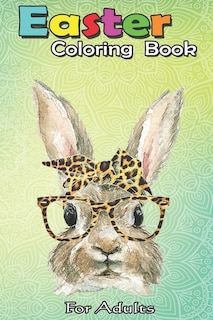 Front cover_Easter Coloring Book For Adults