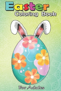 Front cover_Easter Coloring Book For Adults