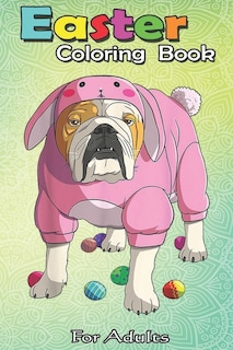Front cover_Easter Coloring Book For Adults
