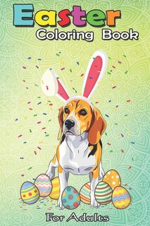 Front cover_Easter Coloring Book For Adults