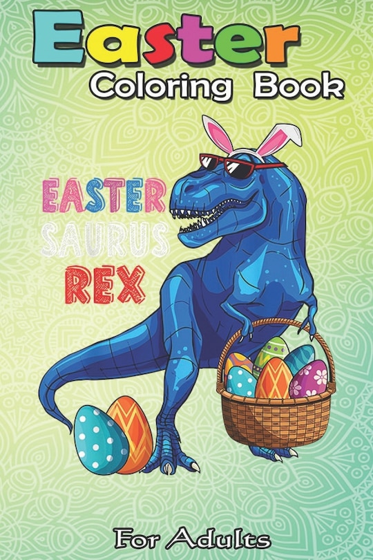 Front cover_Easter Coloring Book For Adults