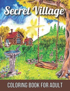 Couverture_Secret Village Coloring Book For Adult