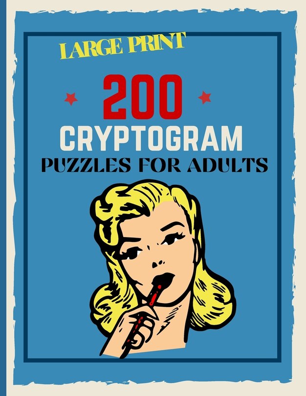 Couverture_200 Cryptogram Puzzles For Adults