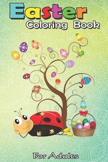 Front cover_Easter Coloring Book For Adults