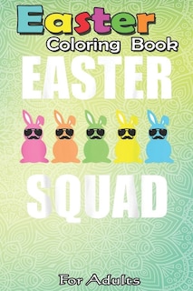 Front cover_Easter Coloring Book For Adults