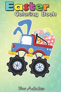 Front cover_Easter Coloring Book For Adults