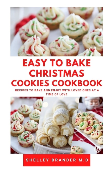 Front cover_Easy to Bake Christmas Cookies Cookbook