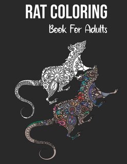 Couverture_Rat Coloring Book For Adults