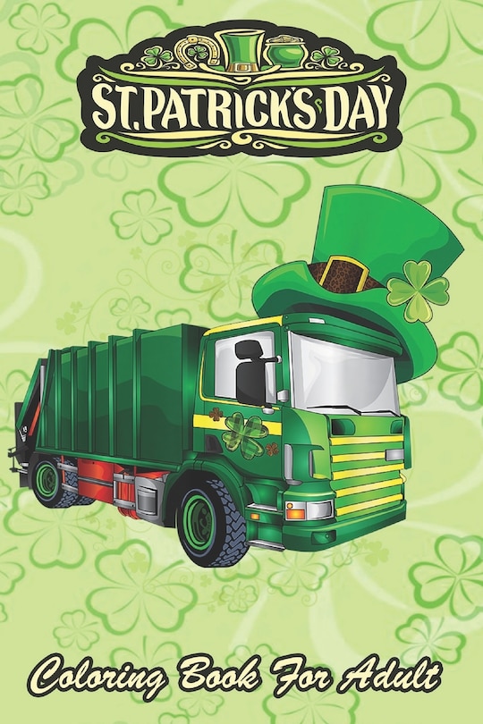 Couverture_St Patricks Day Coloring Book For Adult