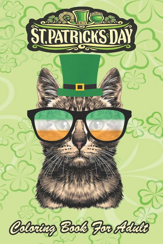 Couverture_St Patricks Day Coloring Book For Adult