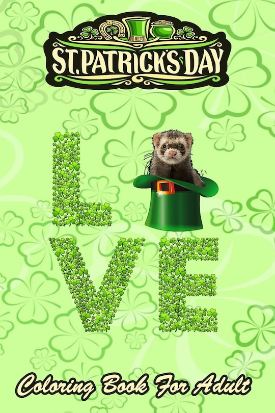 Couverture_St Patricks Day Coloring Book For Adult