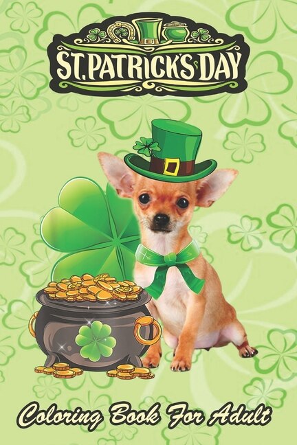 Couverture_St Patricks Day Coloring Book For Adult