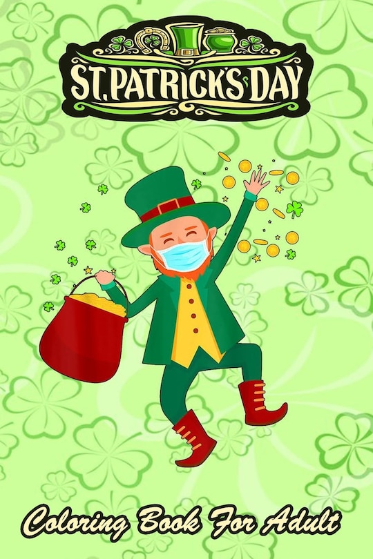 Couverture_St Patricks Day Coloring Book For Adult