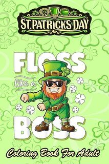 Front cover_St Patricks Day Coloring Book For Adult