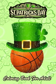 Front cover_St Patricks Day Coloring Book For Adult