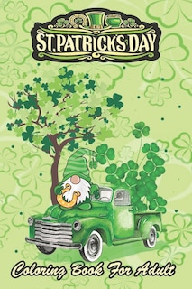 Couverture_St Patricks Day Coloring Book For Adult