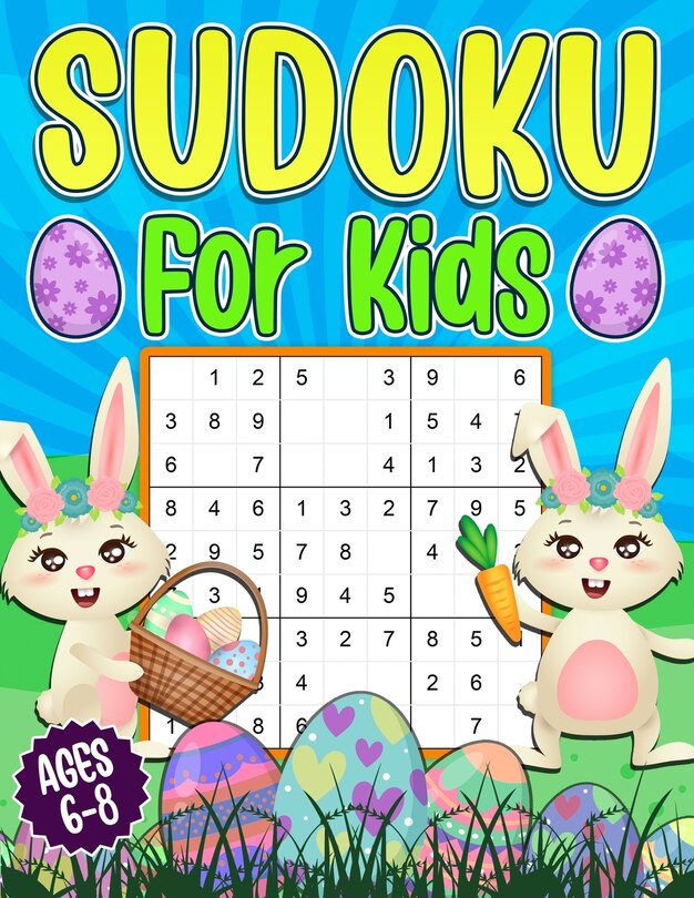 Front cover_Sudoku for Kids 6-8