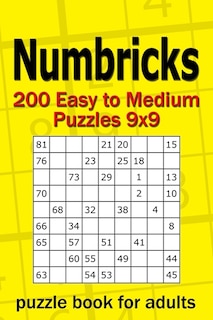 Couverture_Numbricks puzzle book for adults