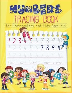 Couverture_Numbers Tracing Book for Preschoolers and Kids Ages 3-6