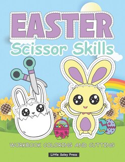Front cover_Easter Scissor Skills workbook coloring and cutting