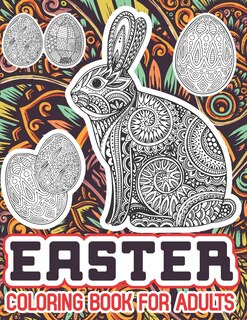Front cover_Easter Coloring Book For Adults