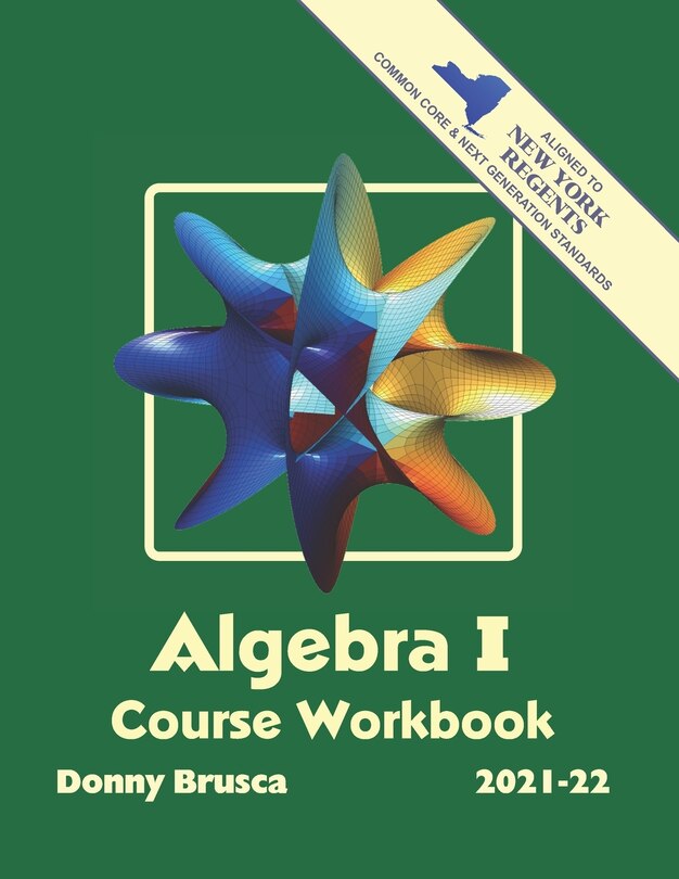 Front cover_Algebra I Course Workbook
