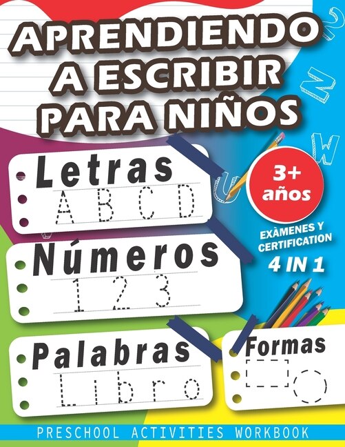 Front cover_Aprendiendo A Escribir Para Niños