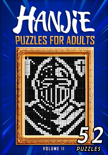 Front cover_Hanjie Puzzles For Adults Volume II
