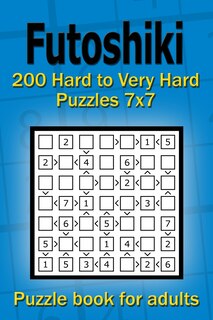Couverture_Futoshiki puzzle book for adults