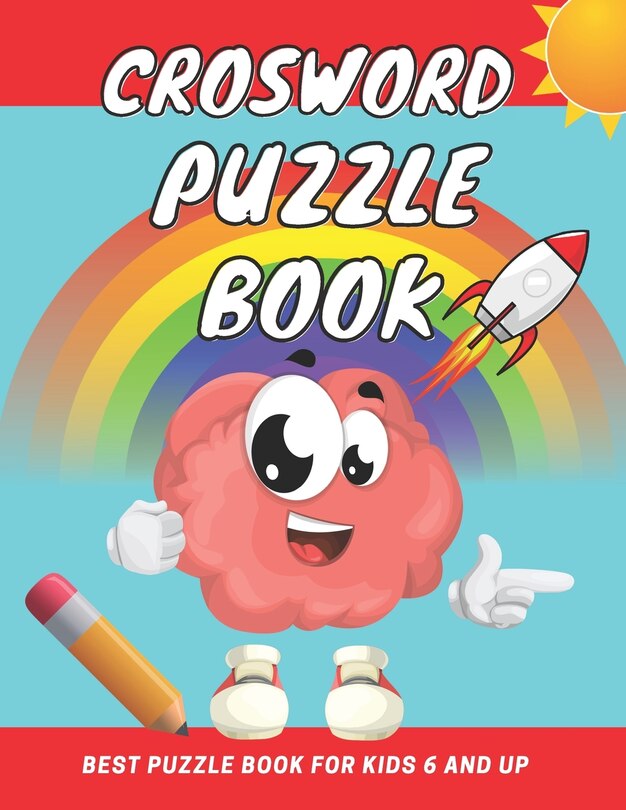 Front cover_crosword puzzle book for kids 6 and up