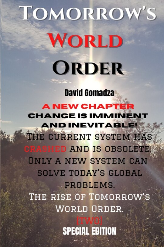 Front cover_Tomorrow's World Order. [Special Edition]