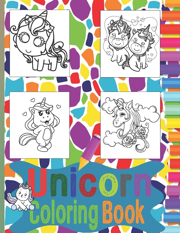 Couverture_Unicorn Coloring Book