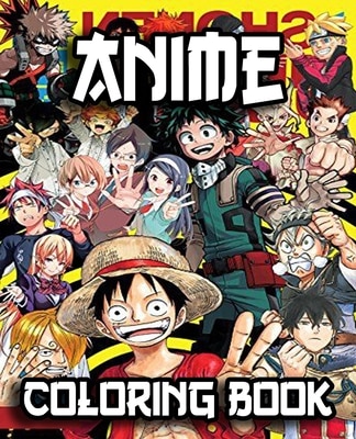 Couverture_Anime Coloring Book