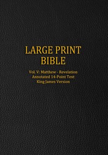 Couverture_Large Print Bible