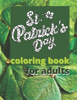 Couverture_St. Patrick´s Day Coloring Book for Adults