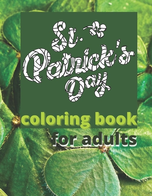 Couverture_St. Patrick´s Day Coloring Book for Adults