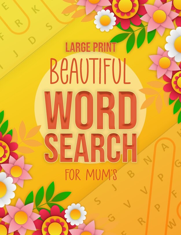 Couverture_Beautiful Word Search Large Print For Mum's