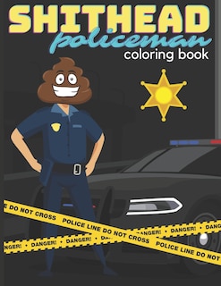 Couverture_SHITHEAD Policeman coloring book