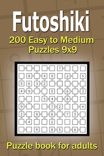 Front cover_Futoshiki puzzle book for adults