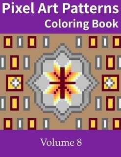 Couverture_Pixel Art Patterns Coloring Book 8
