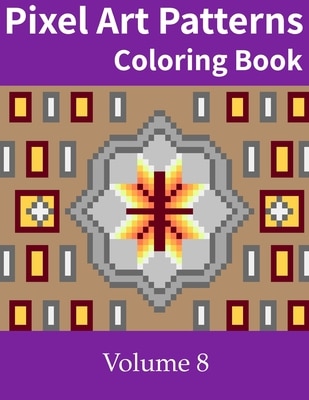Couverture_Pixel Art Patterns Coloring Book 8