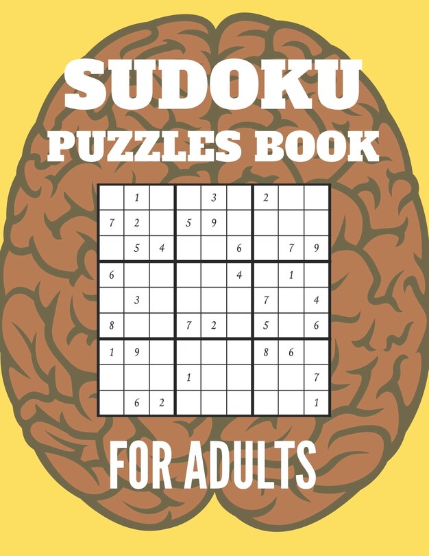 Front cover_Sudoku Puzzles Book For Adults