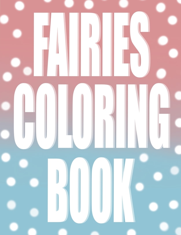 Couverture_Fairies coloring book