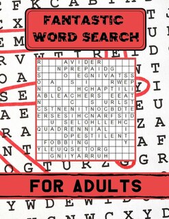 Front cover_Fantastic Word Search For Adults
