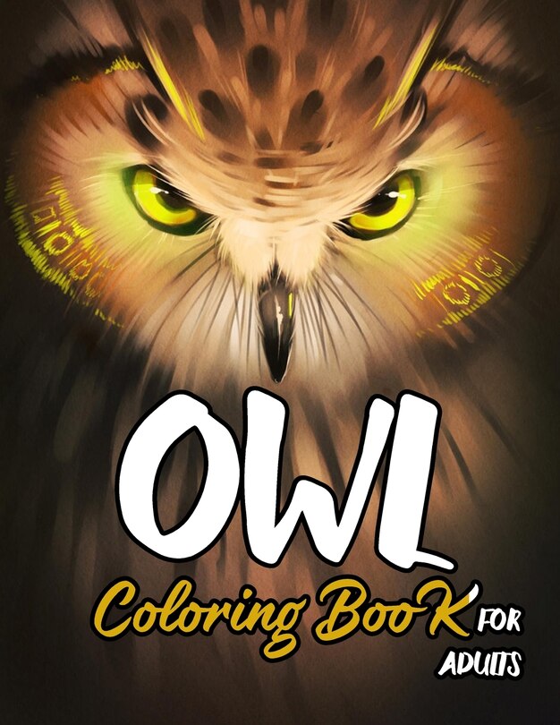 Couverture_Owl coloring book for adults