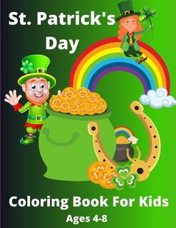 Couverture_St.Patrick's Day Coloring Book For Kids Ages 4-8