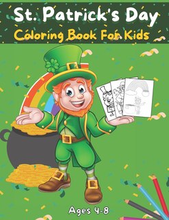 Couverture_St.Patrick's Day Coloring Book For Kids Ages 4-8