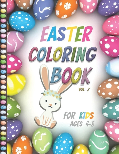 Couverture_Easter Coloring Book For Kids Ages 4-8